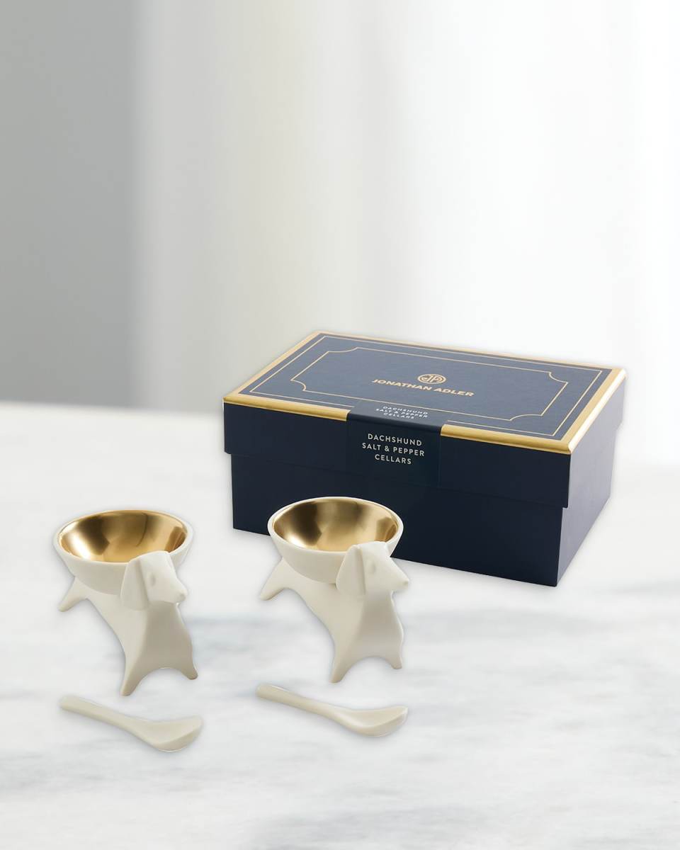 Dachshund Salt and Pepper Cellars
